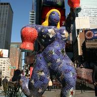 Star Fountain, by late French artist Niki de Saint Phalle